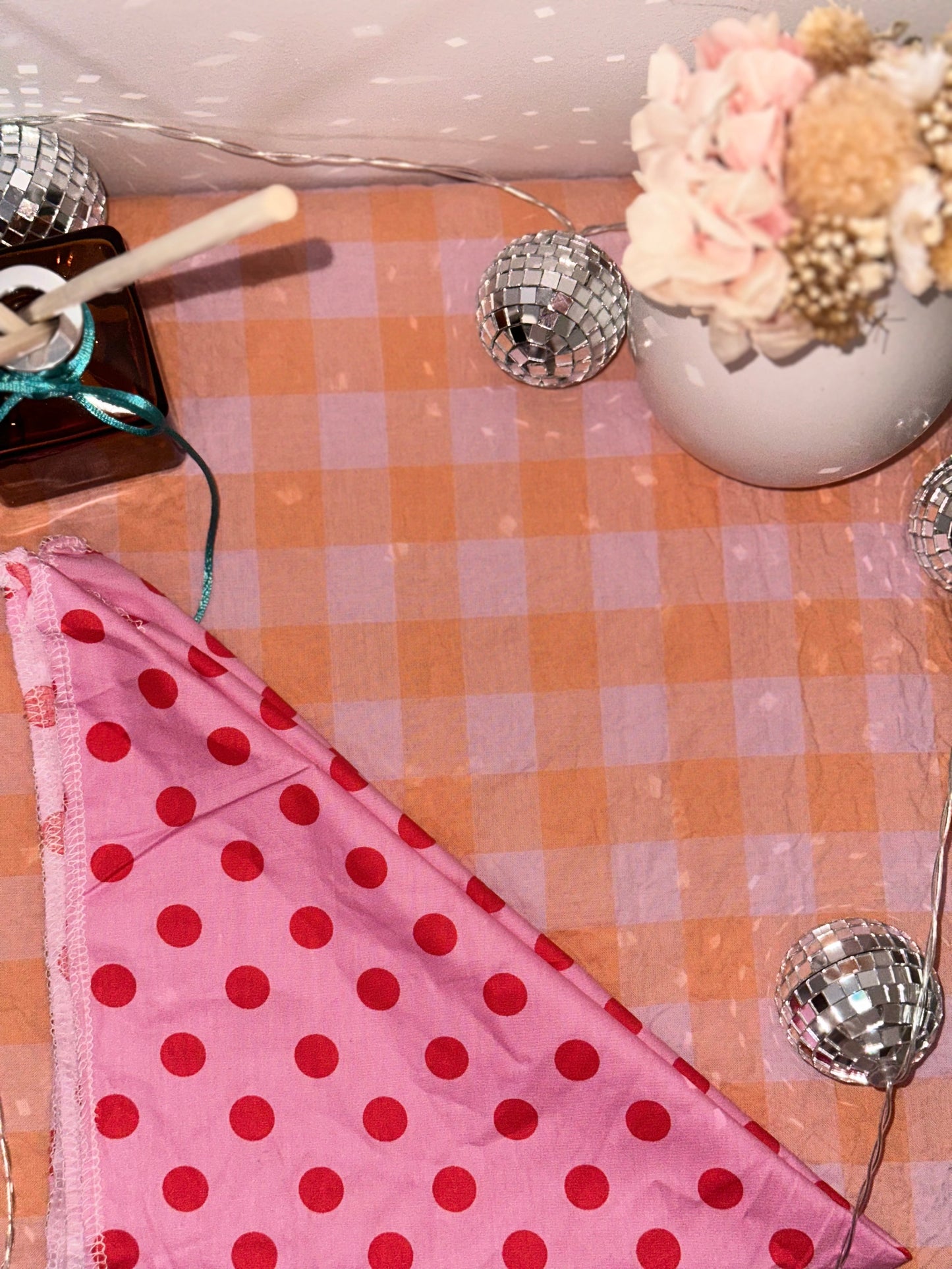 Pink & Red Polka