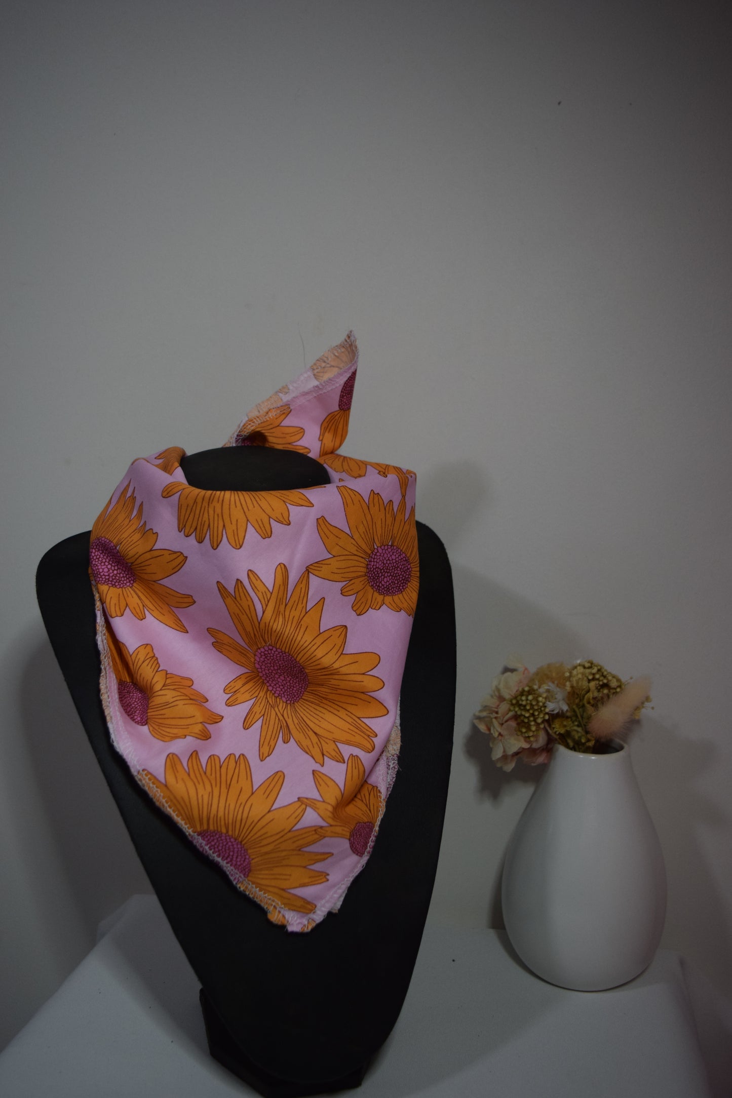Orange sunflowers