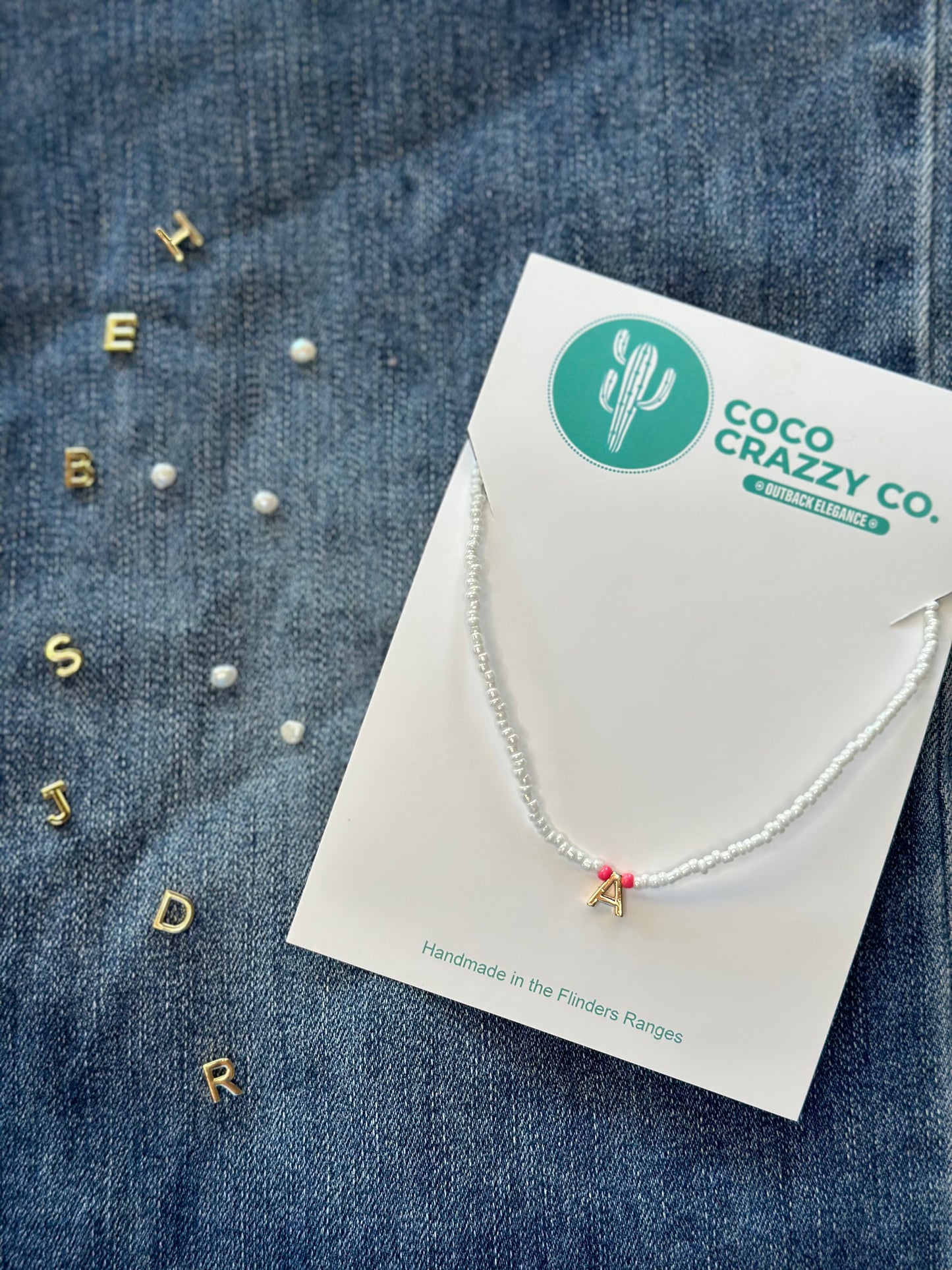 Initial necklace